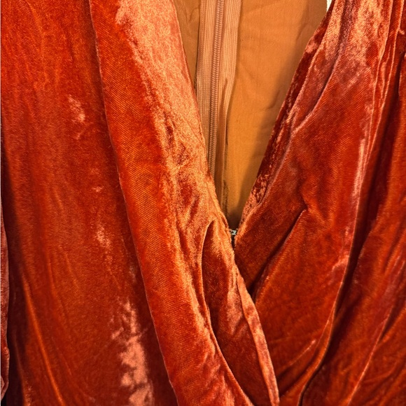 MELLODAY Women's Velvet Cocktail Dress Size M - Picture 5 of 6